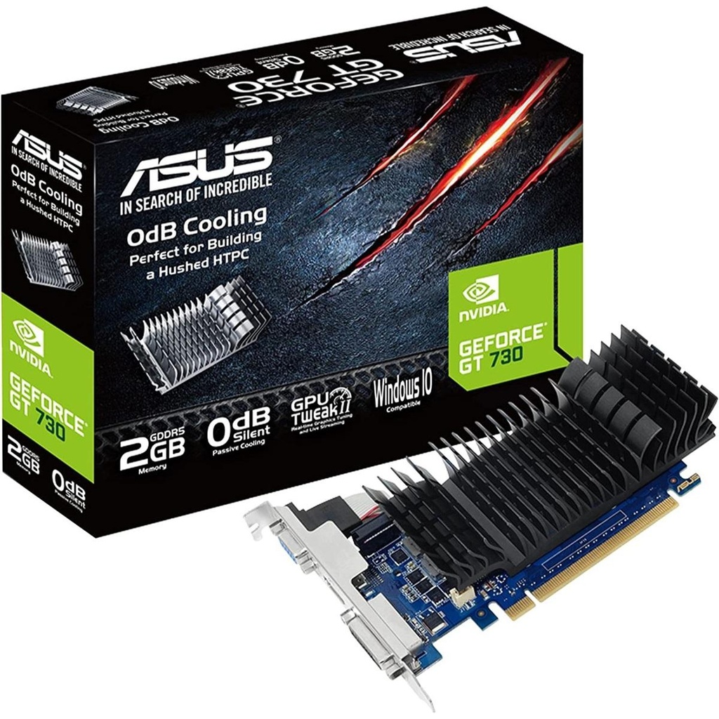 [GT730-4H-SL-2GD5] ASUS Nvidia GeForce GT 730 2GB 64-Bit Graphics Card