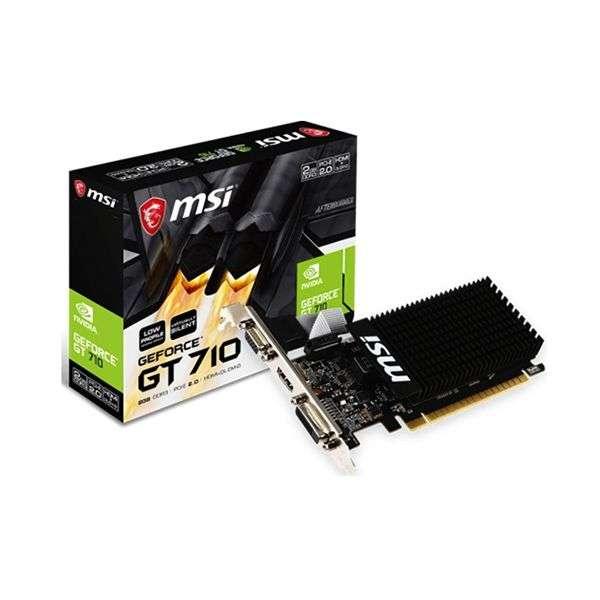 [GT7102GD3H4HDMI] MSI Nvidia GeForce GT 710 2GD3H 2GB 64-BIT 4x HDMI Graphics Card
