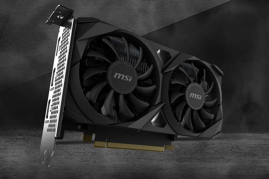 [RTX3050VENTUS2X6GOC] MSI Nvidia GeForce RTX 3050 Ventus 2X 6G OC GDDR6 96-BIT Graphics Card