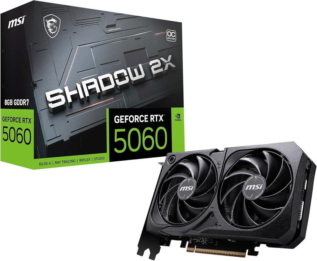 [RTX5060GAMINGOC8GB] MSI Nvidia GeForce RTX 5060 GAMING OC 8GB Graphics Card