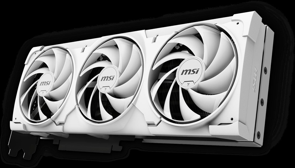 [RTX5080VENTUS3XOC16GBWH] MSI Nvidia GeForce RTX 5080 VENTUS 3X OC 16GB GDDR7 Graphics Card - White