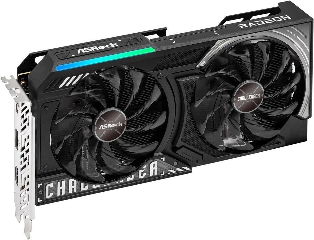 [RX9060XTCHALLENGER16G] ASRock Radeon RX9060 XT Challenger 16G Graphics Card