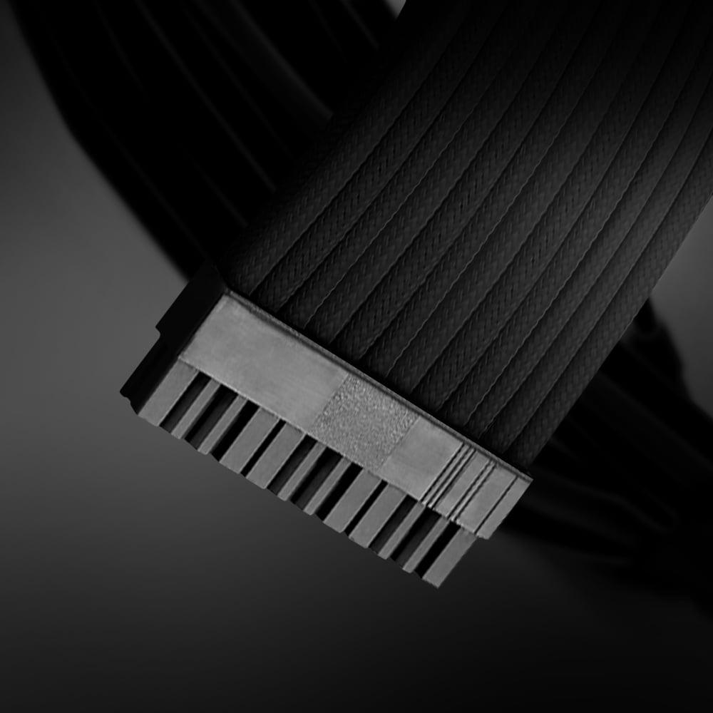 [AT-ECAB-BK300-C2P3-BK] Antec Power Extension Cable Black 300mm