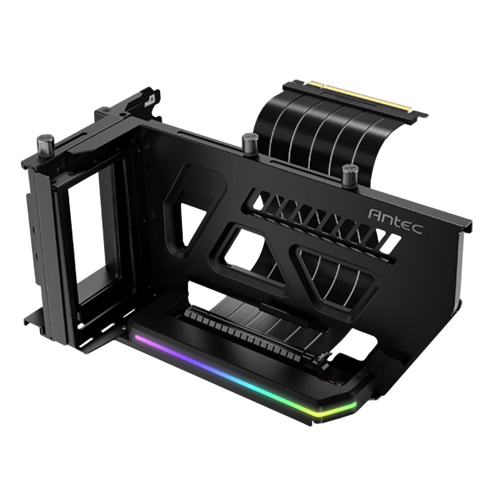 Antec Vertical GPU Bracket with PCIE 4.0 Riser Cable ( Shift ARGB Black )