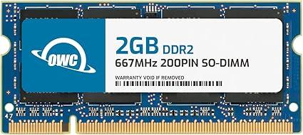 [OWC5300DDR2S2GB] OWC Mac 2GB 667Mhz DDR2 SODIMM Memory 