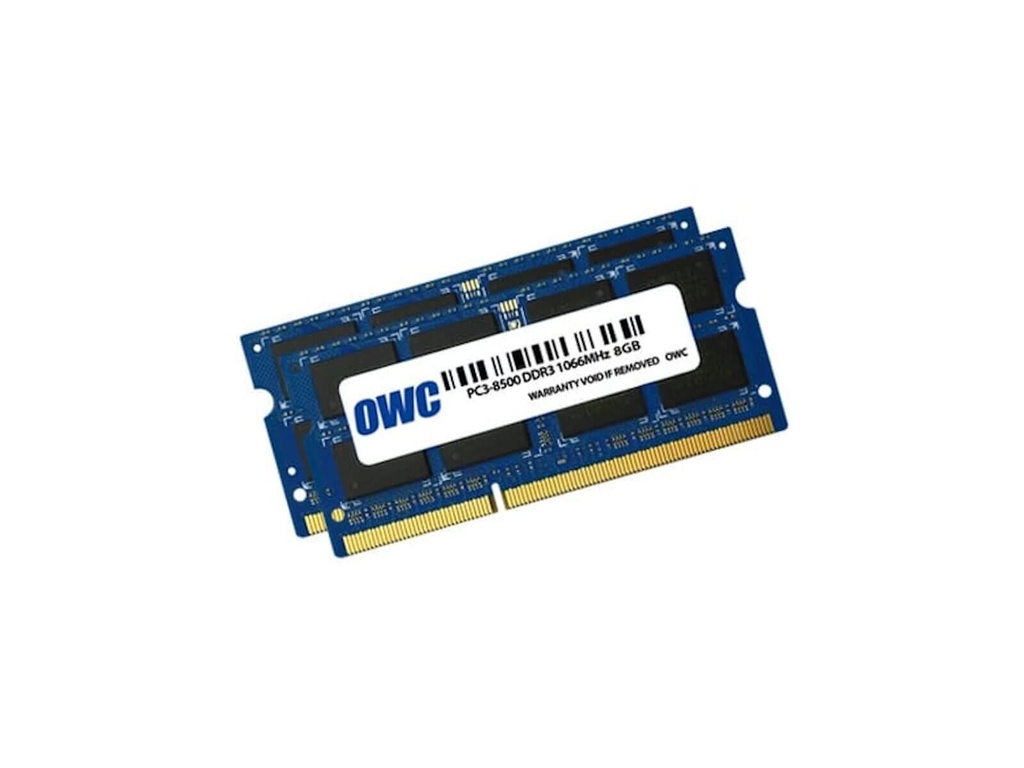 [OWC8566DDR3S16P] OWC Mac 16GB Kit (2x8GB) 1066Mhz DDR3 SODIMM Memory 