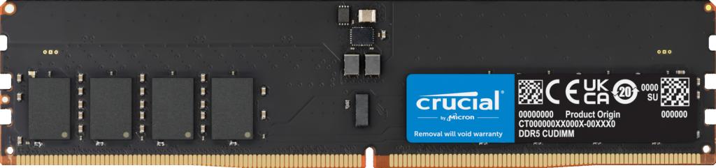 [CT16G64C52CU5] Crucial 16GB 6400MHz DDR5 CUDIMM Desktop Memory