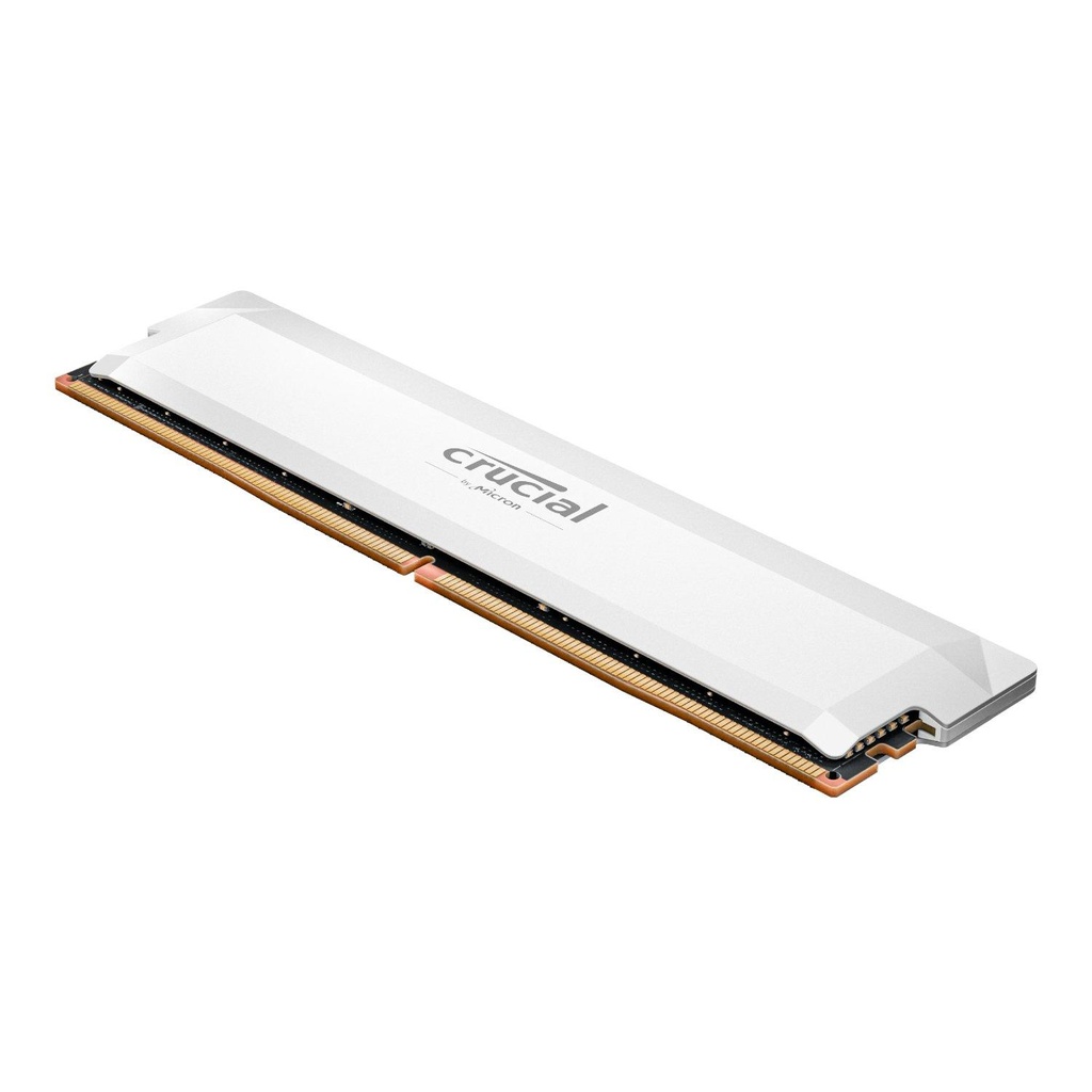 [CP16G64C38U5W] Crucial Pro Overclocking 16GB 6400Mhz DDR5 Desktop Memory White