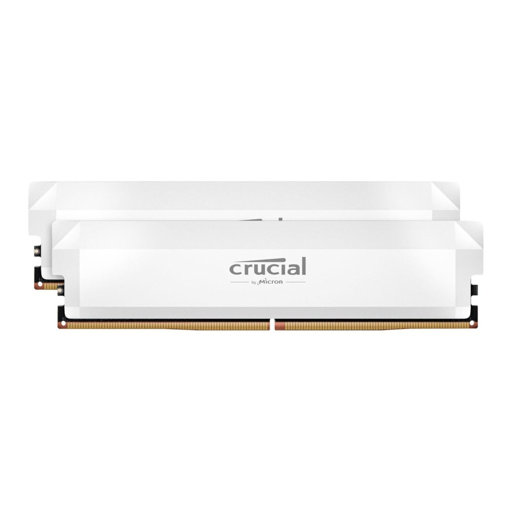 [CP32G60C40U5W] Crucial Pro Overclocking 32GB 6000Mhz DDR5 Desktop Memory White
