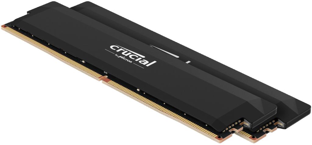 [CP2K16G64C38U5B] Crucial Pro Overclocking 32GB Kit (2x16GB) 6400Mhz DDR5 Desktop Memory Black