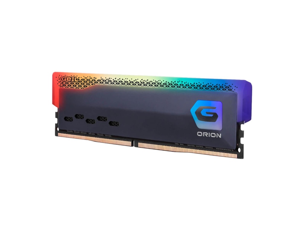 [GOSG416GB3600C18BSC] Geil Orion RGB 16GB 3600MHz DDR4 Desktop Gaming Memory - Grey 