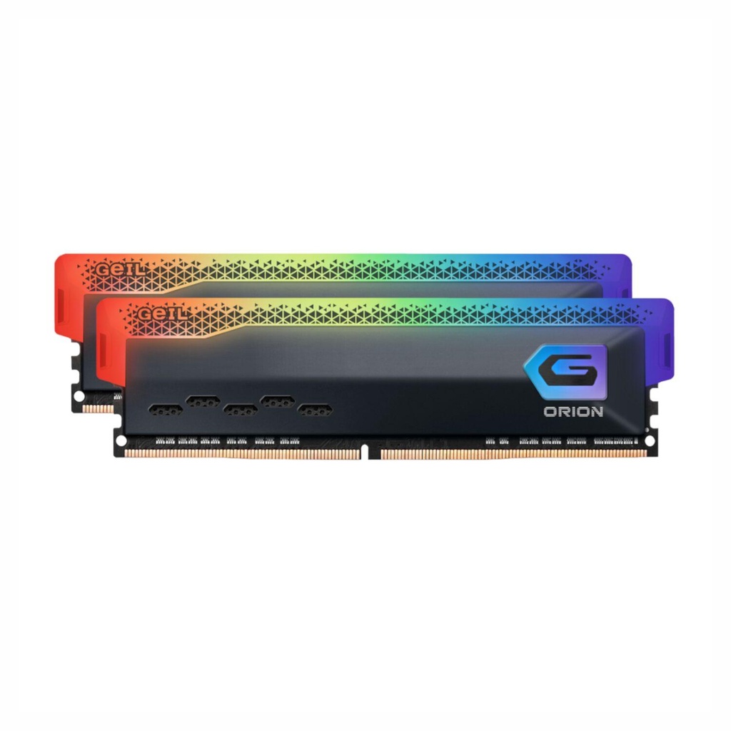 [GAVSG532GB6000C38BDC] Geil Orion RGB 32GB KIT(2X16GB) 6000MHz DDR5 Desktop Gaming Memory - Grey