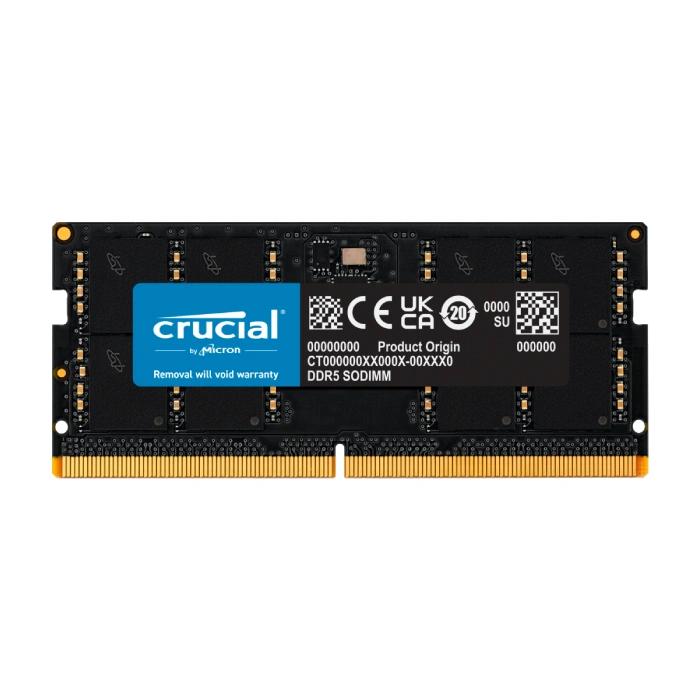 [CT32G56C46S5] Crucial 32GB 5600MHz DDR5 SODIMM Notebook Memory 