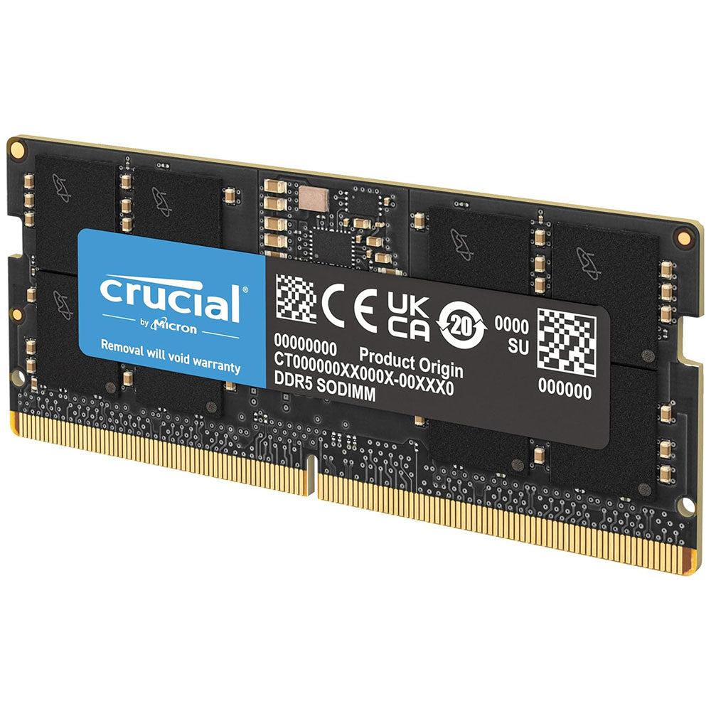 [CT8G48C40S5] Crucial 8GB 4800MHz DDR5 SODIMM Notebook Memory 