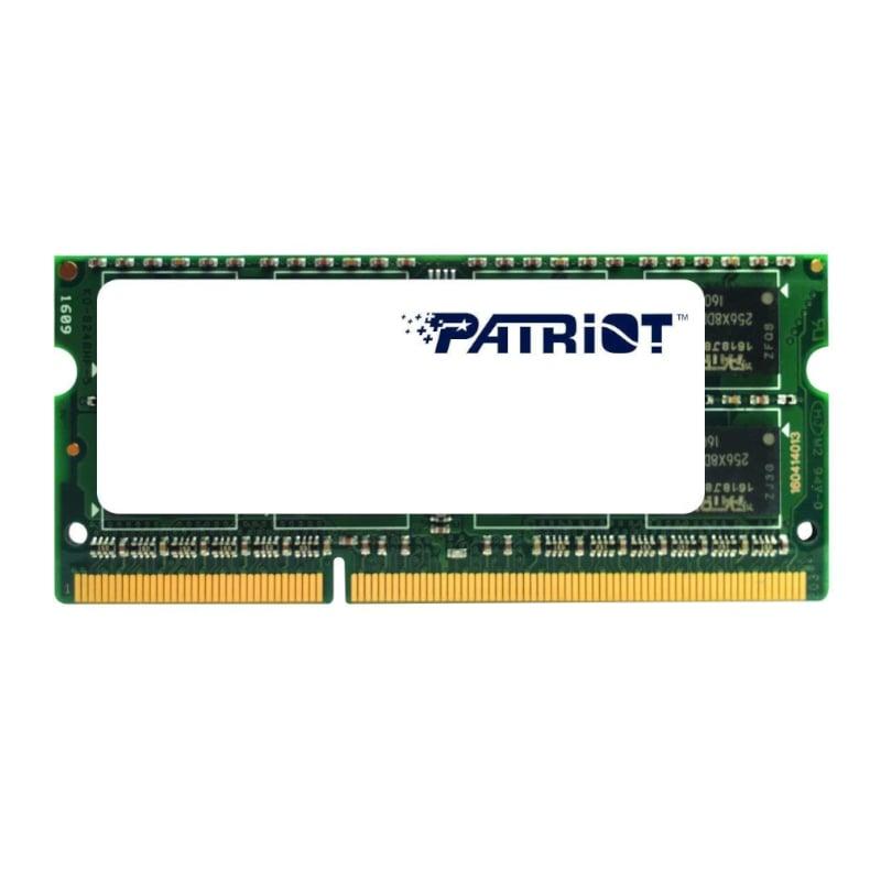 [PSD38G1600L2S] Patriot Signature Line 8GB 1600MHz DDR3L Dual Rank SODIMM Notebook Memory 