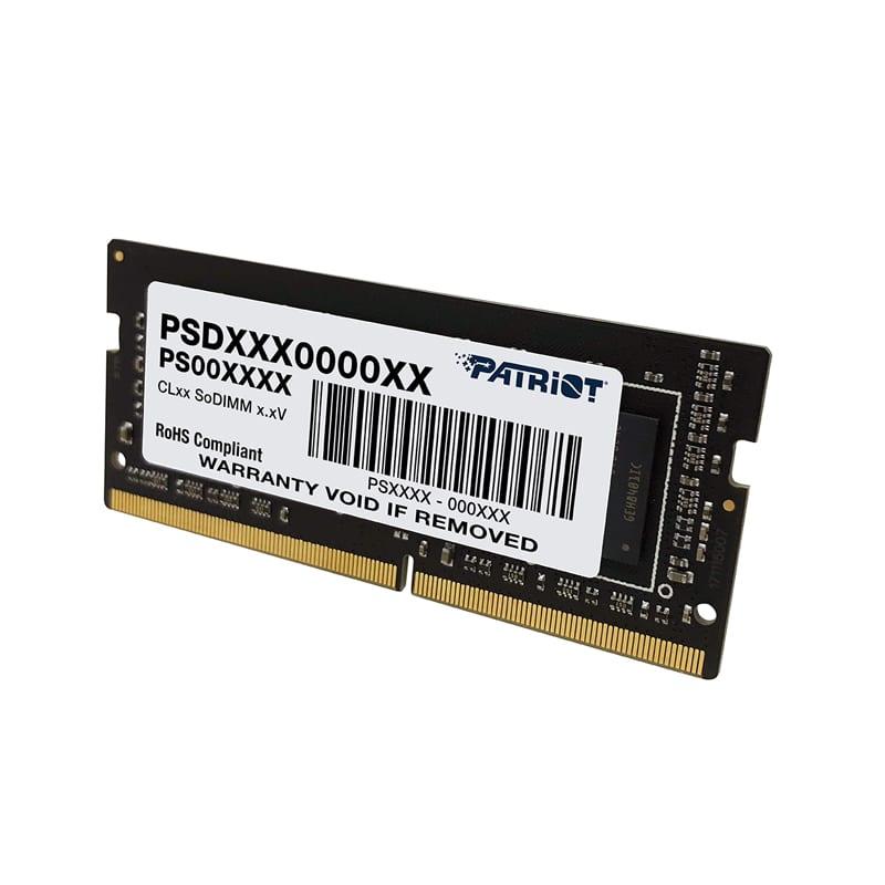 [PSD416G26662S] Patriot Signature Line 16GB 2666MHz DDR4 Dual Rank SODIMM Notebook Memory 