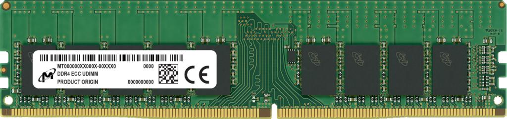 [MTA9ASF1G72AZ-3G2R1R] Micron MTA9ASF1G72AZ-3G2R1R 8GB 3200MHz DDR4 ECC CL22 UDIMM Memory