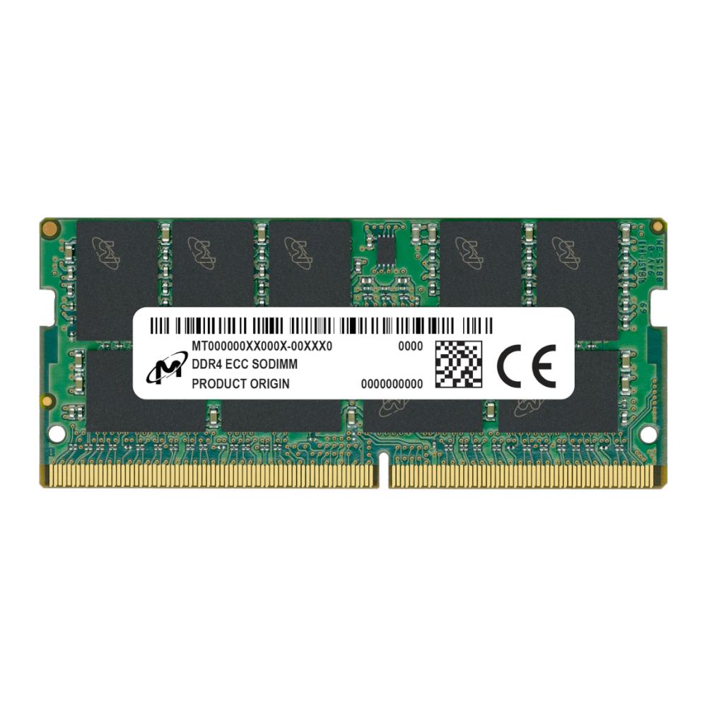 [MTA9ASF2G72HZ-3G2F1R] Micron MTA9ASF2G72HZ-3G2F1R 16GB 3200MHz DDR4 ECC CL22 SODIMM Memory