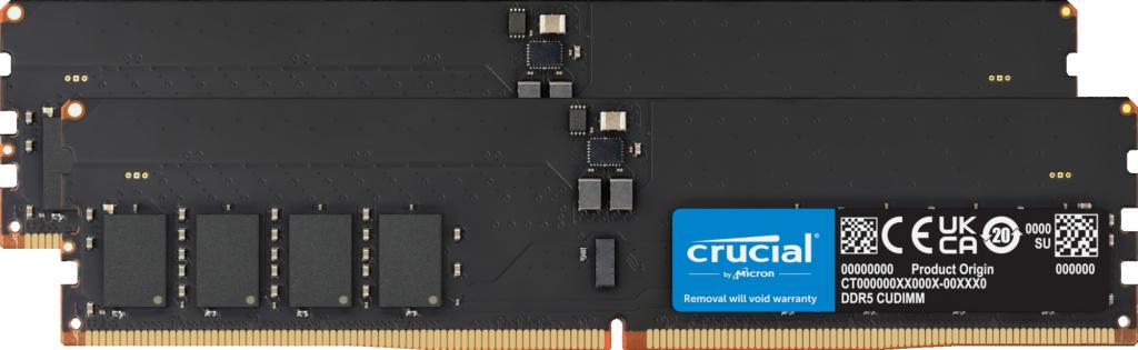 [MTC10C1084S1BC64BR] Micron MTC10C1084S1BC64BR 16GB 6400MHz DDR5 CUDIMM Memory