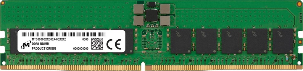 [MTC10C1084S1EC56BD1R] Micron MTC10C1084S1EC56BD1R 16GB 5600MHz DDR5 ECC CL 40 UDIMM Memory