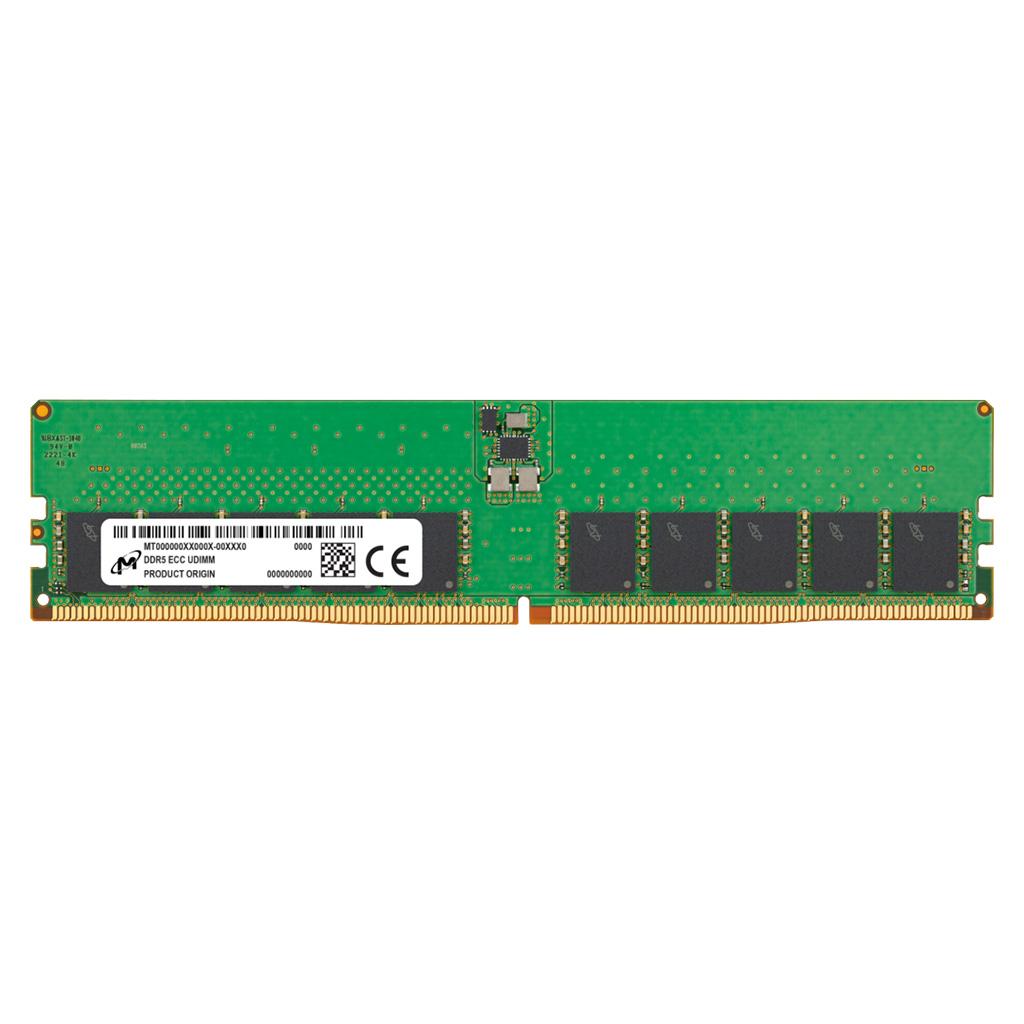 [MTC20C2085S1EC56BR] Micron MTC20C2085S1EC56BR 32GB 5600MHz DDR5 ECC CL46 UDIMM Memory