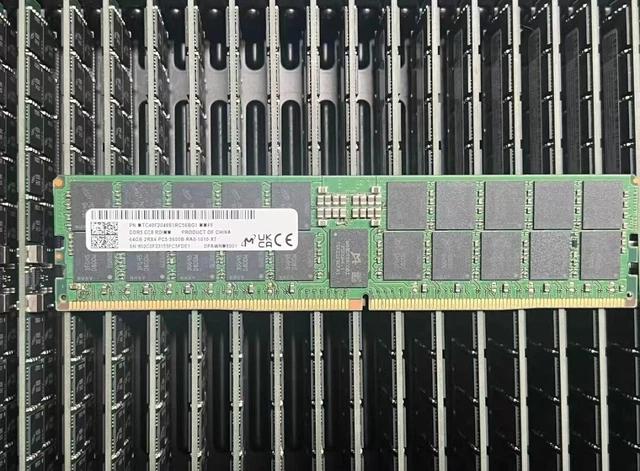 [MTC40F2046S1RC56BR] Micron MTC40F2046S1RC56BR 64GB 5600MHz DDR5 RDIMM Memory