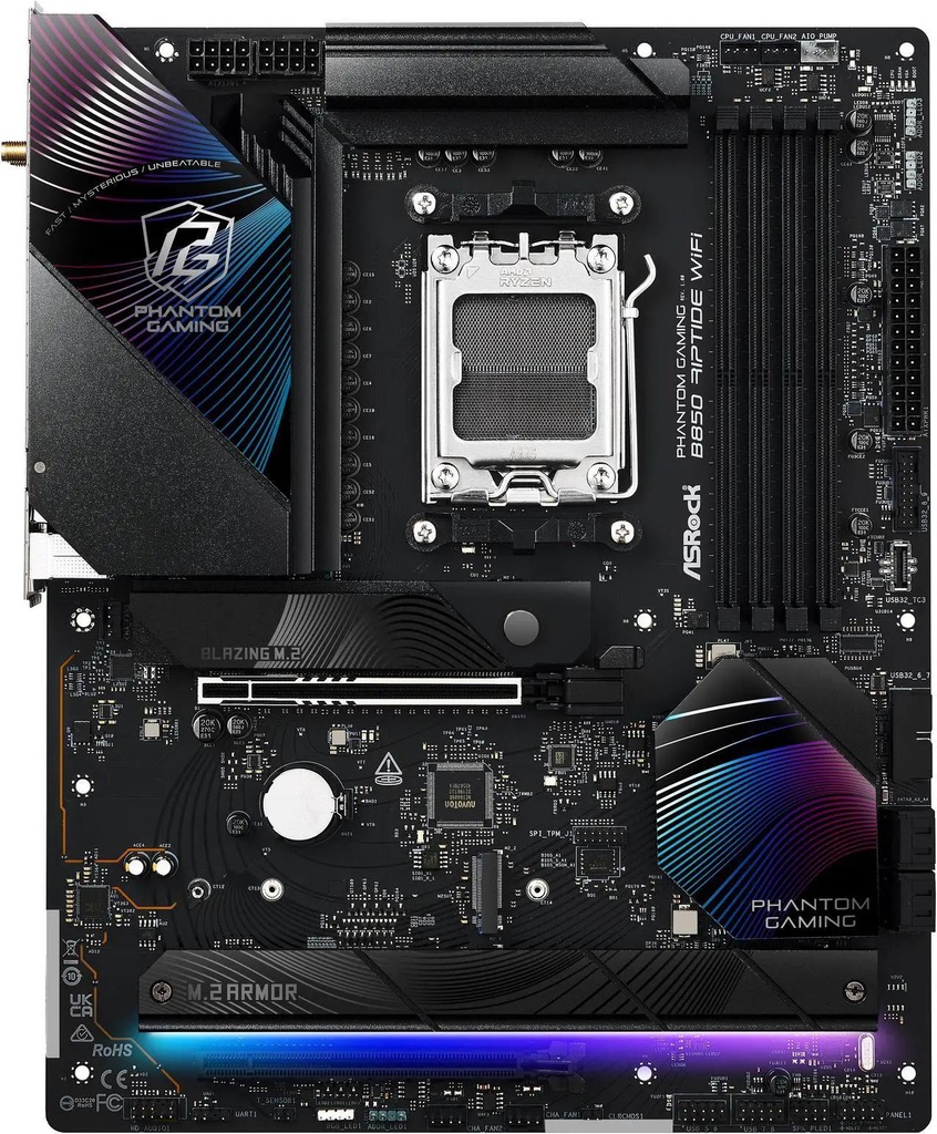 [B850-RiptideWiFi] ASRock B850 Riptide WIFI AMD AM5 ATX Gaming Motherboard
