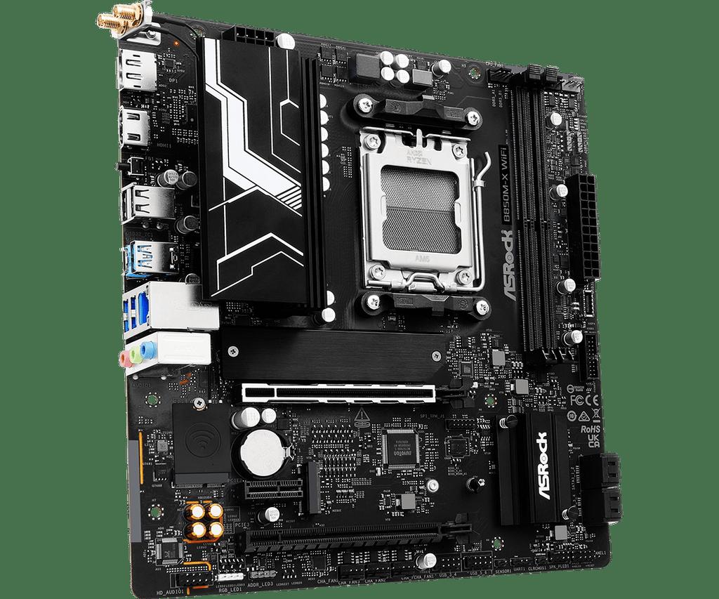 [B850M-XWiFi] ASRock B850M X WiFi AMD AM5 MATX Gaming Motherboard