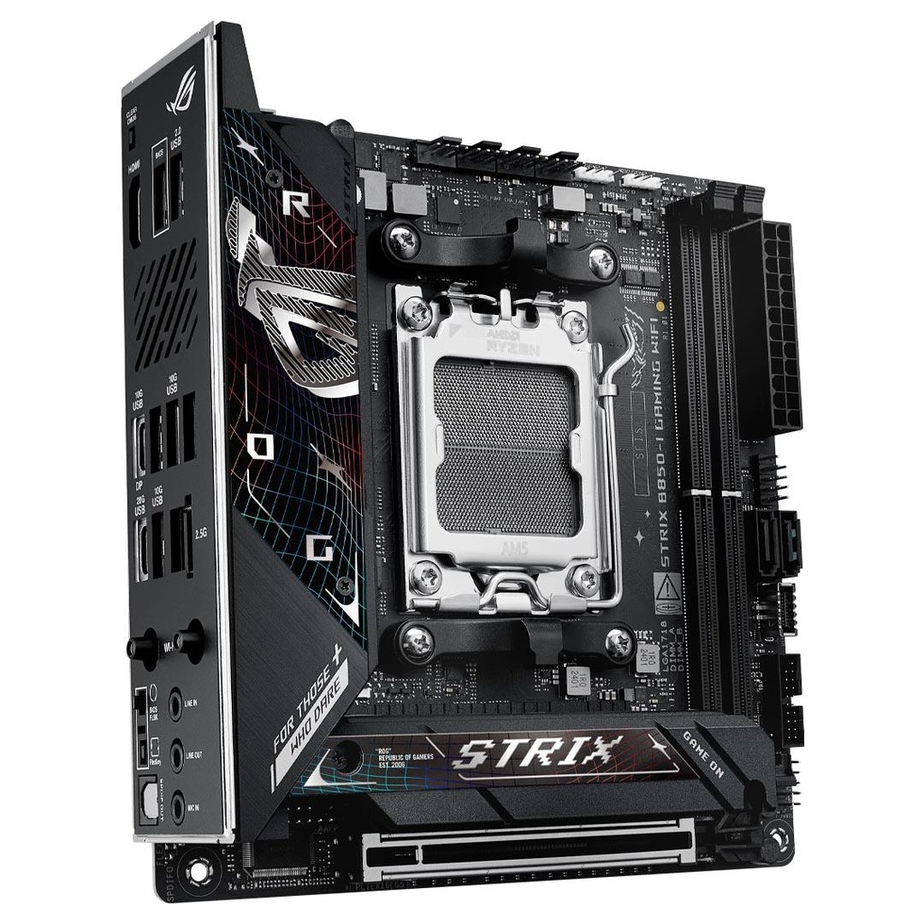 [ROG-STRIX-B850-I-GAMING] ASUS ROG STRIX B850-I GAMING WiFi AM5 ITX Gaming Motherboard