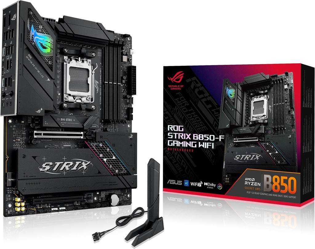 [ROGSTRIXB850-FGAMINGWIFI] ASUS ROG STRIX B850-F Gaming WiFi AM5 ATX Gaming Motherboard