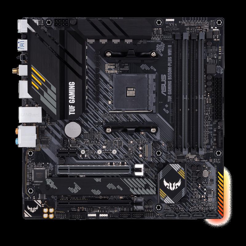 [TUFGAMINGB550M-PLUSWIFIII] ASUS TUF Gaming B550M-Plus WIFI II AM4 M-ATX Gaming Motherboard