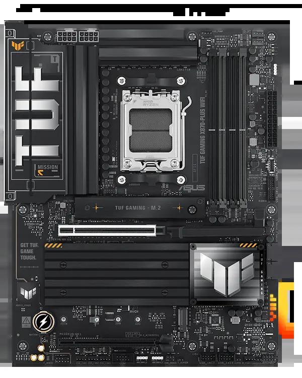 ASUS TUF Gaming X870 Plus WiFi AM5 ATX Gaming Motherboard