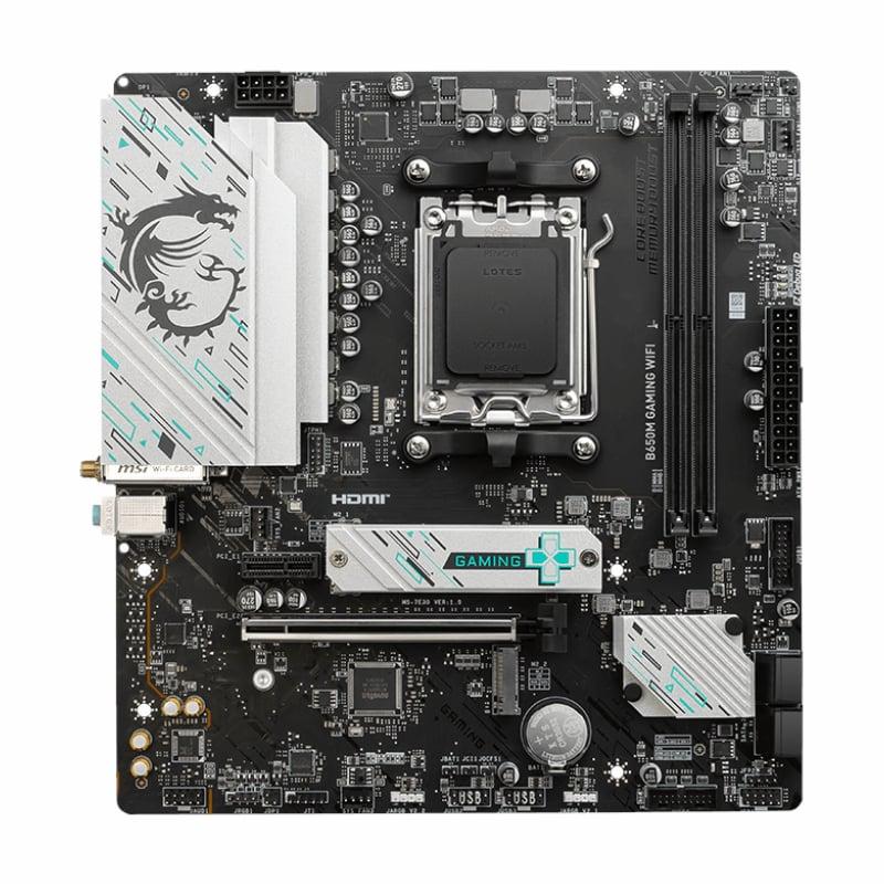 [B650MGAMINGWIFI] MSI B650M GAMING WIFI AMD AM5 mATX Gaming Motherboard 