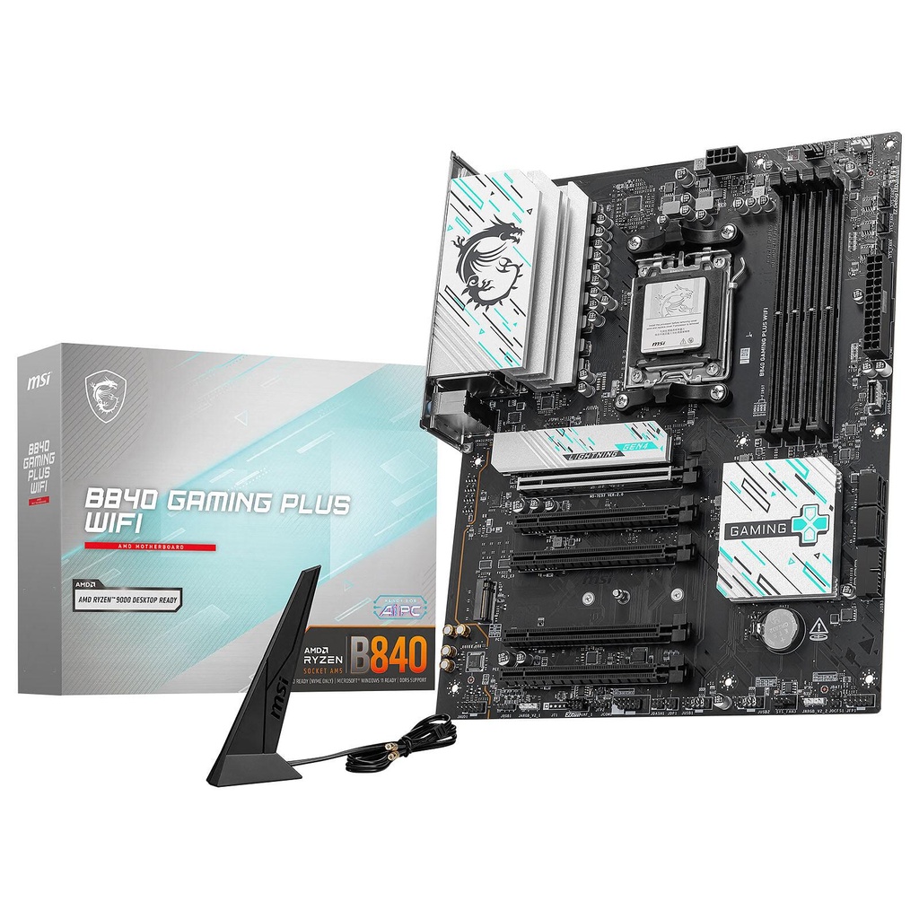 [B840GAMINGPLUSWIFI] MSI B840 GAMING PLUS WIFI AM5 ATX Gaming Motherboard 