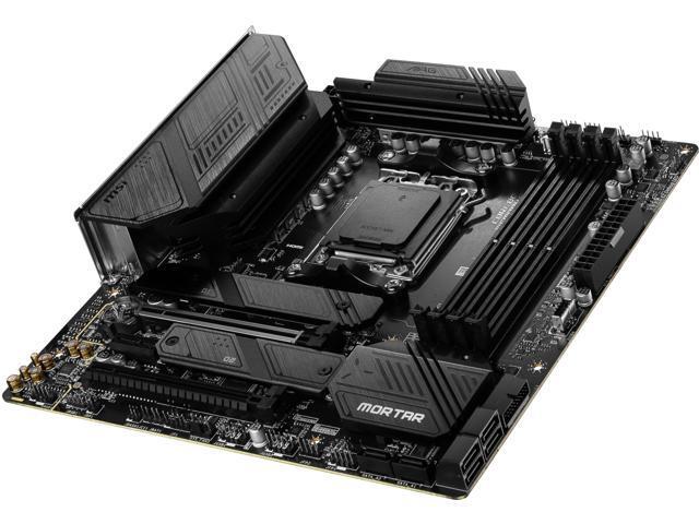 [MAGB650MMORTARWIFI] MSI MAG B650M MORTAR WIFI AMD AM5 mATX Gaming Motherboard 