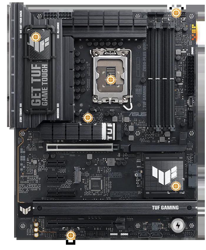 [TUFGAMINGZ890-PLUSWIFI] ASUS TUF Gaming Z890 Plus WIFI LGA 1851 ATX Gaming Motherboard