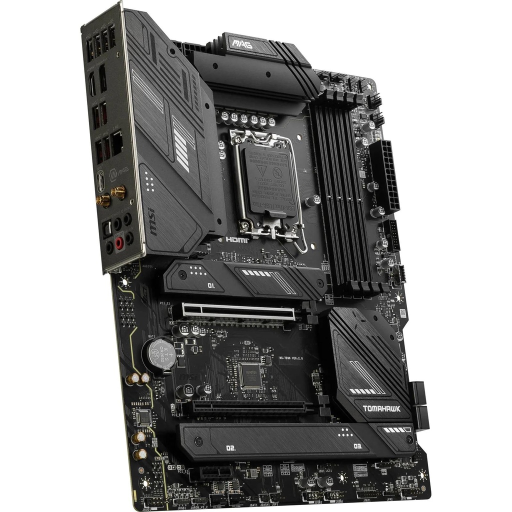 [MAGB760TOMAHAWKWIFI] MSI MAG B760 TOMAHAWK WIFI DDR5 Intel LGA1700 ATX Gaming Motherboard