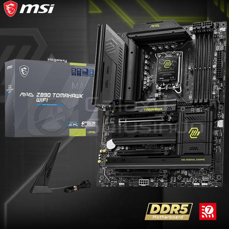 [MAGZ890TOMAHAWKWIFI] MSI MAG Z890 TOMAHAWK WIFI DDR5 LGA1851 Gaming Motherboard