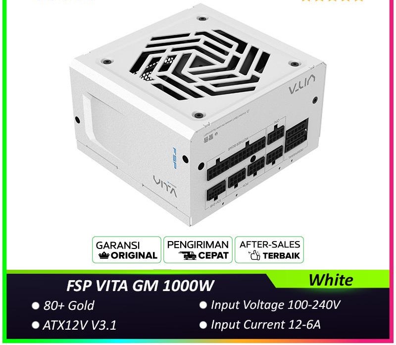 [PPA10A4000] FSP VITA GM 1000W Gold Fully Modular PSU