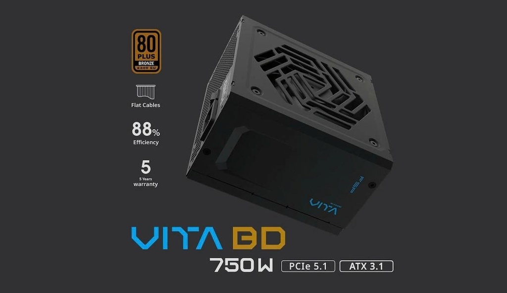 [VITA-750BD] FSP VITA-750BD Bronze 750W Non-Modular PSU