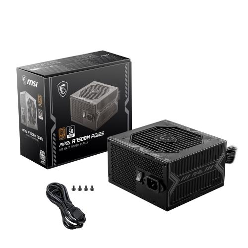 MSI MAG A750BN GEN5 80 Plus Bronze Non-Modular