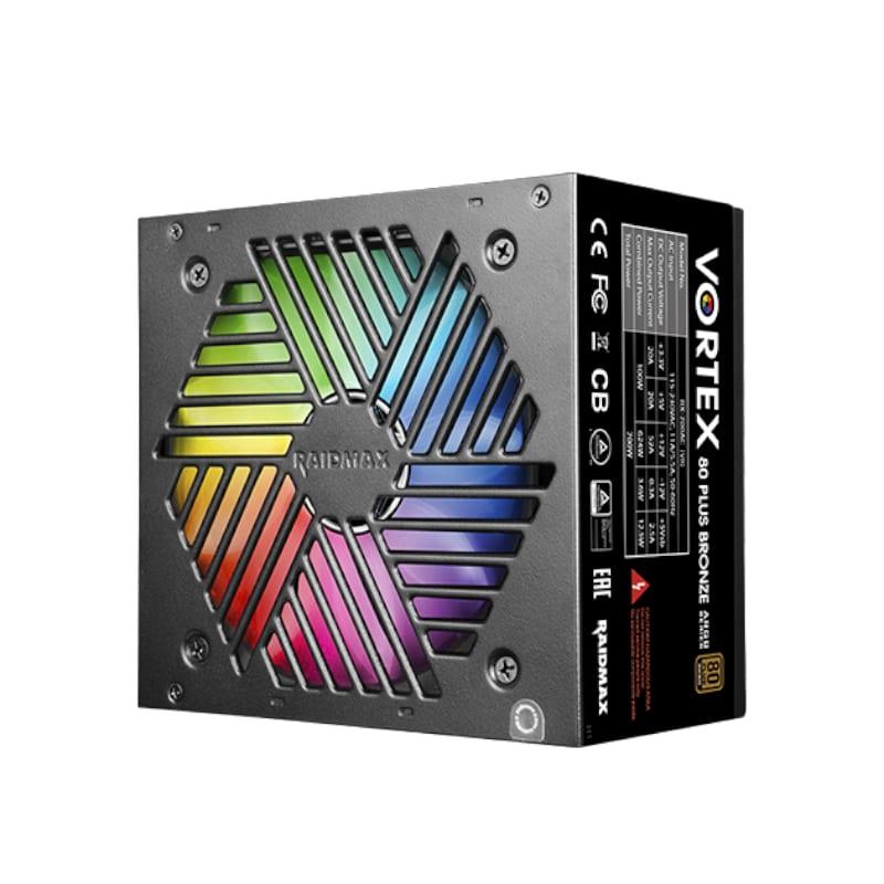 [RX-700AC-V] Raidmax RX-7AC-V Vortex 700W 80 Plus Bronze Non-Modular Power Supply 