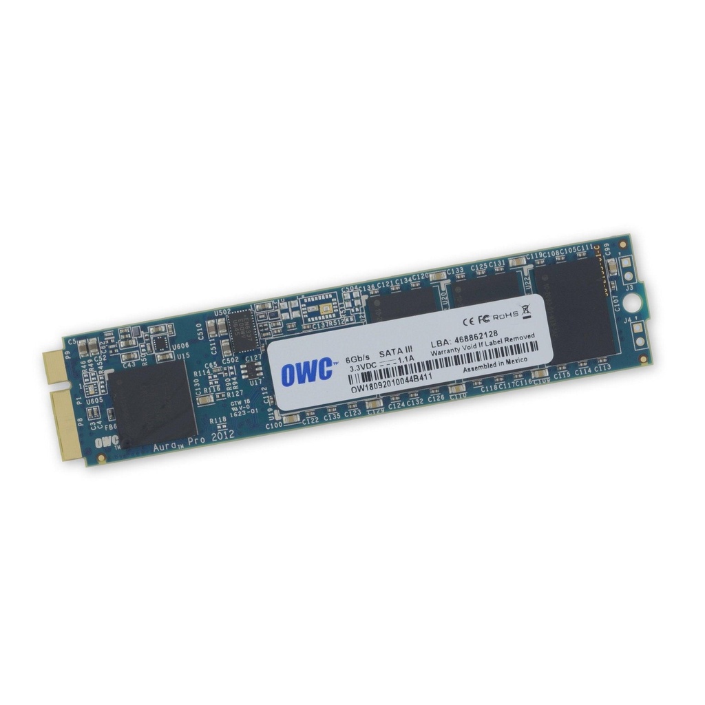 [OWCS3DAP2A6G250] OWC Aura Pro 6G 250GB mSATA SSD for Macbook Air 2012 