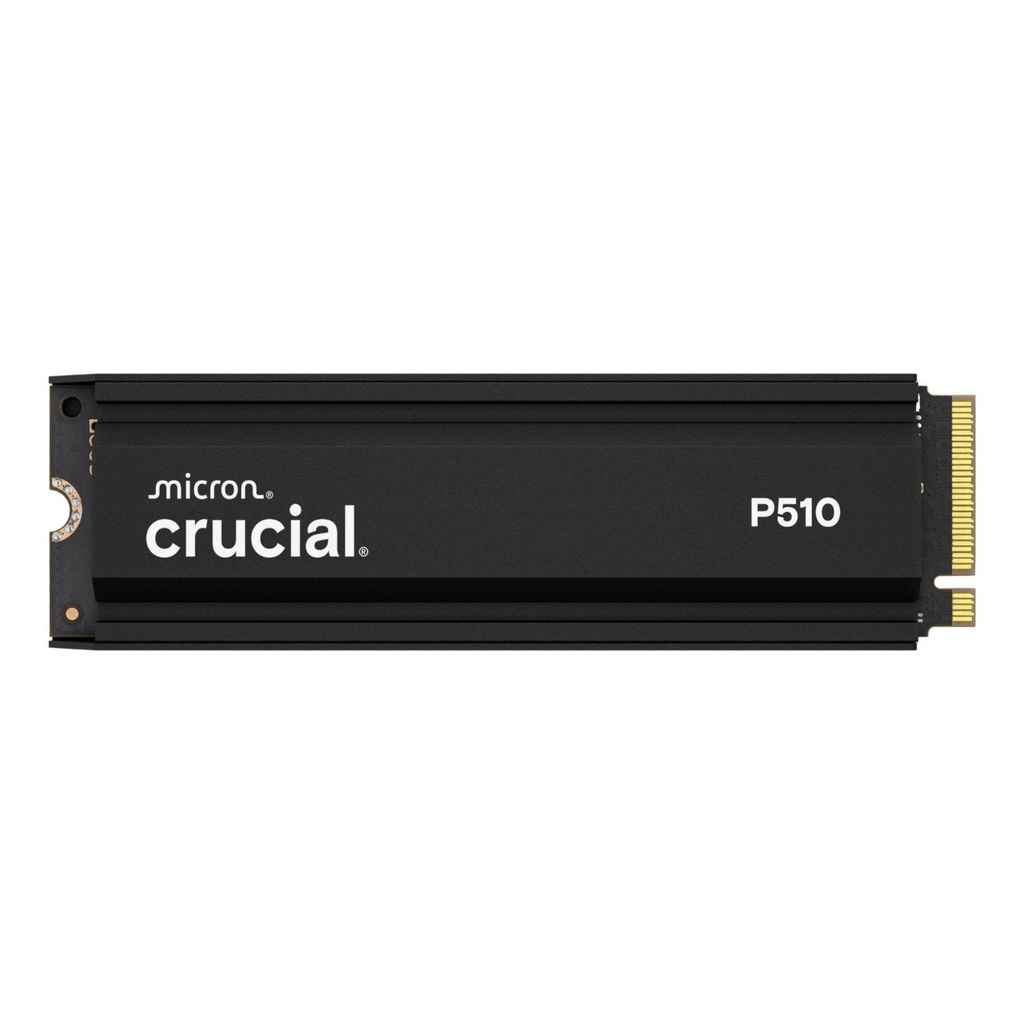 Crucial P510 1TB M.2 Gen5 with Heatsink NVMe 3D NAND SSD