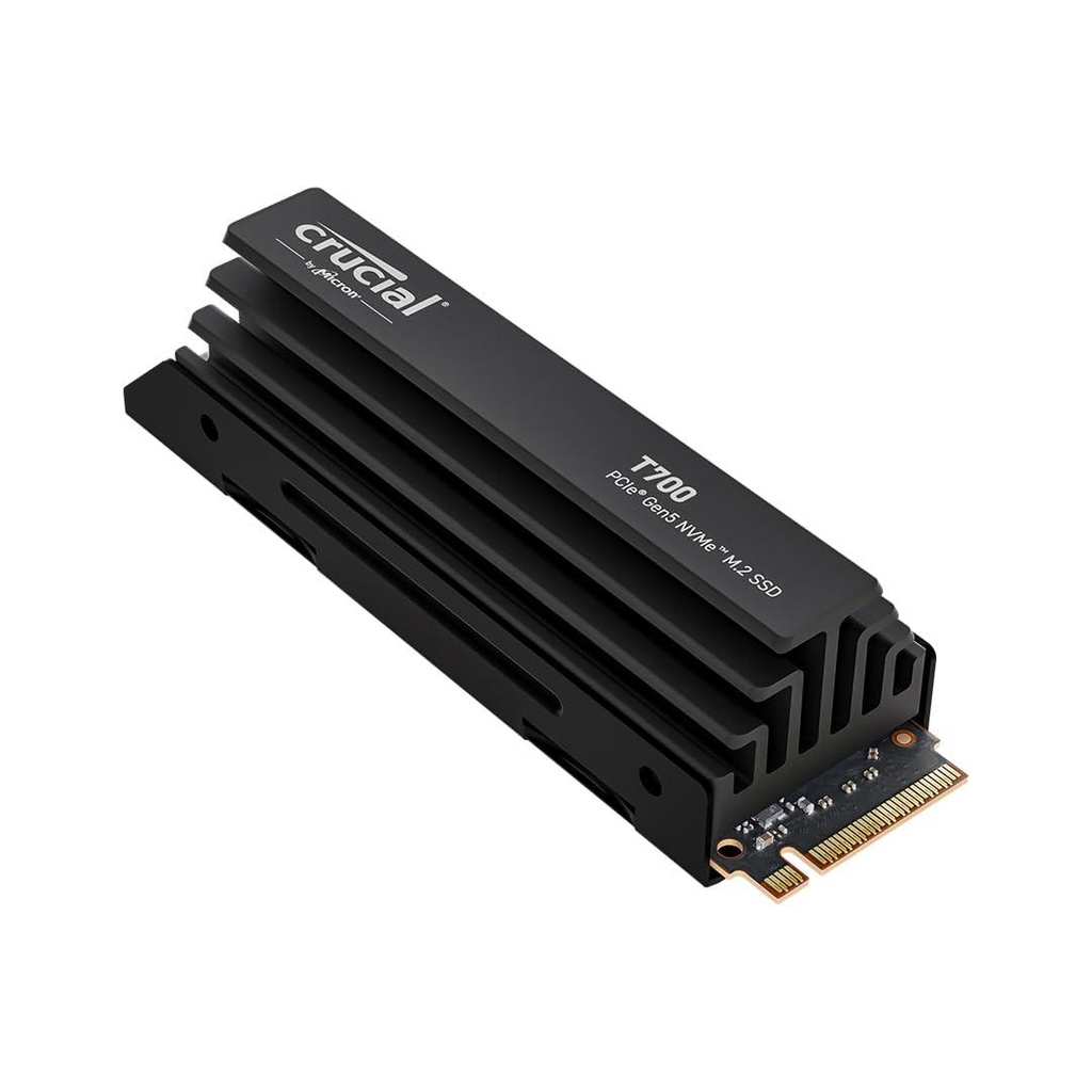 [CT2000T700SSD5] Crucial T700 2TB M.2 NVMe Gen5 with Heatsink NAND SSD