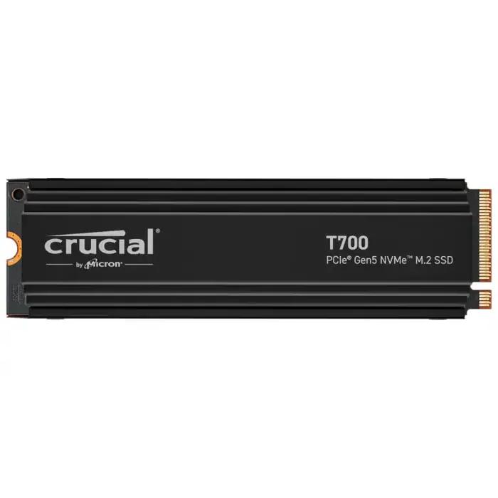 Crucial T705 4TB M.2 NVMe Gen5 with Heatsink NAND SSD