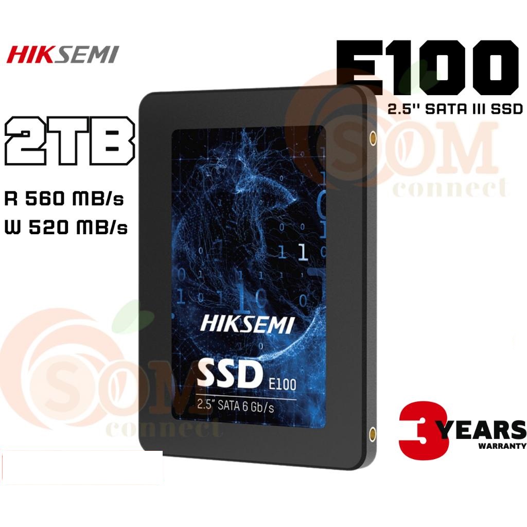 [HS-SSD-E100-2048G] Hiksemi E100 2TB 2.5"SSD