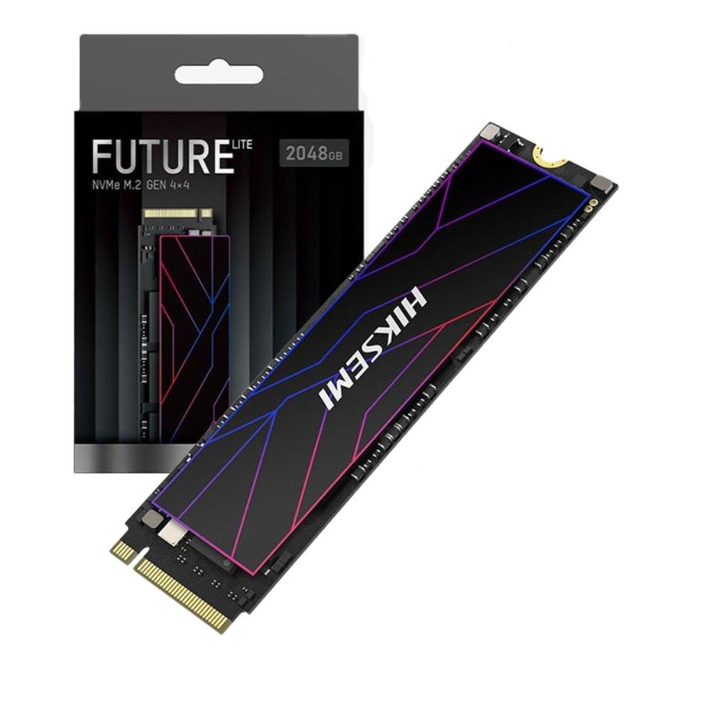 [HS-SSD-FUTURE-L-2048G] Hiksemi Future Lite 2TB Gen4 M.2 NVMe 3D NAND SSD