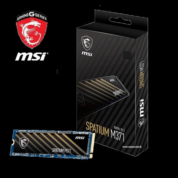 [M371M2NVME1TB] MSI SPATIUM M371 NVMe M.2 1TB 
