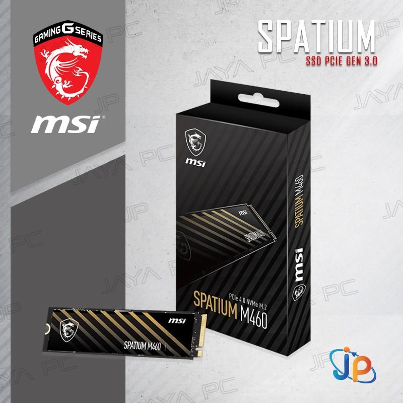 [M460M2NVME1TB] MSI SPATIUM M460 M.2 NVME Gen 4 1TB 